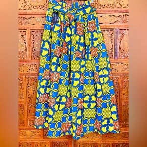 Women’s Ankara African Tribal Print Skirt. NWT